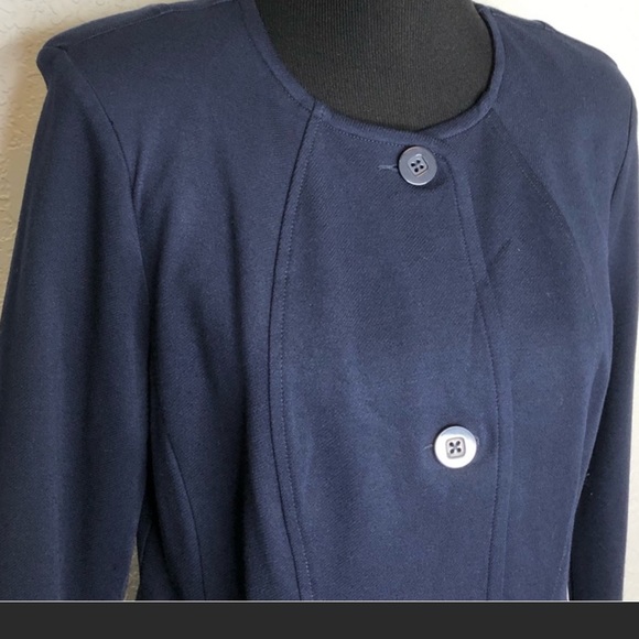 COPY - Cabi Lido navy blue button front jacket size small 5093 - Picture 3 of 6